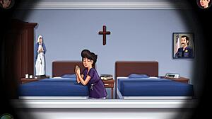 summertime SAGA features 69 position in anime style