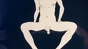 curious about his massive cartoon penis in this wild hentai scene?