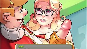 Hot Sophie in Space Rescue Code Pink Gets Pounded by Monster Cock