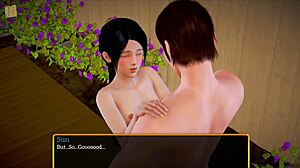 exploring my new family in an animated game series