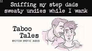 asmr gay erotic audio sniffing stepdads underwear