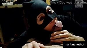 Detailed Argentine POV blowjob by pornstar