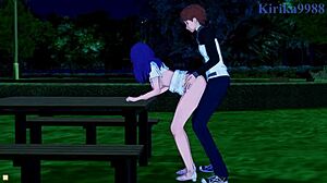 Intense Sex with Sakura Matou, Rider, and Shirou Emiya in Fate Stay Night Hentai