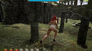 I’m Obsessed with Hentai Game Ep 1! Red Riding Hood Sex on Valentine Date!