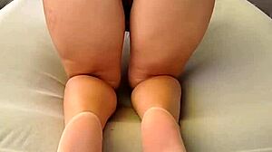 Tent Tease: Sensual Morning Adventure with Voluptuous Vixen in POV Ass Shaking