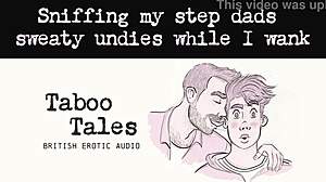 asmr gay erotic audio sniffing stepdads underwear