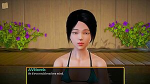 exploring my new family in an animated game series