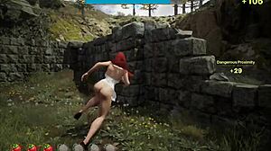 I’m Obsessed with Hentai Game Ep 1! Red Riding Hood Sex on Valentine Date!