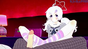 So, Mikamo Neru in bunny outfit and Uzawa Reisa go at it hard in Blue Archive hentai.