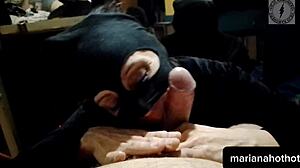 Detailed Argentine POV blowjob by pornstar