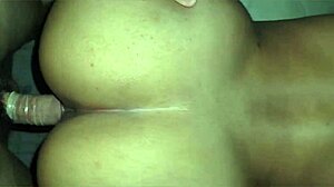 Brunette moans as horny stepbrother drills her deep doggystyle