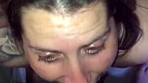 Deepthroat Blowjob With Spitting.