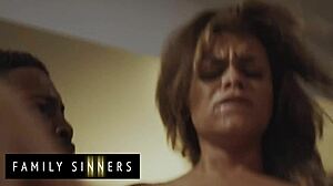 family sinners - petite babe’s pussy wrecked by father-in-law with a messy facial finish! 😱