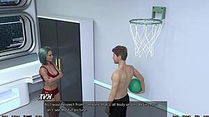 Stranded in Space 115 - Femdom Mistress Dominates with Huge Tits and Kisses