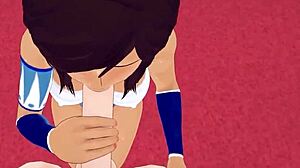 Oh, Avatar Korra Gives The Perfect Blowjob In This Hentai Cartoon!