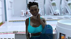 Stranded in Space 8 - Helping Zara with Huge Anime Tits!