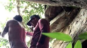 bareback pounding on the beach with wild amateurs