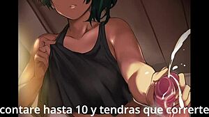 maki zenin takes control with intense femdom joi for femboy sissy fans.