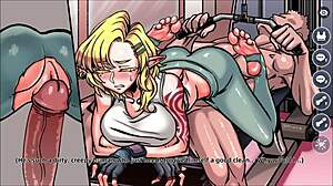 Playing the Perverted Game in Sadomasochism Sports Club with Debby, Nadia, and Alika