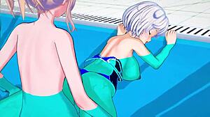 hey, ever tried pool fun like in badpoipoi's 3d hentai game? wanna dive in?