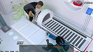 Stranded in Space 8 - Helping Zara with Huge Anime Tits!