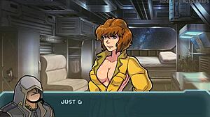 Star Channel 34 Part 83 - Brunette With Big Tits In Cartoon