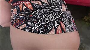 Blonde Rides Fat Cock Bareback in POV on Lake Boat