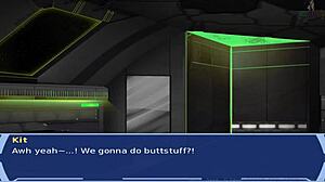 Star Wars Orange Trainer: Redhead Gets Rough in Doggy and Cowgirl