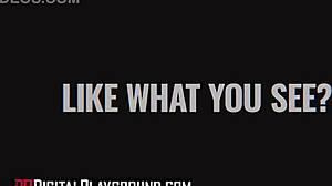 derrick ferrari discovers holly hendrix's shiny butt plug in ass