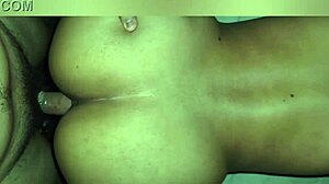 Brunette moans as horny stepbrother drills her deep doggystyle