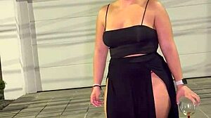 This guy fucks a young Colombian babe after the club, right in the public car