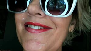 yo, this mature slut craves cock and facial cum