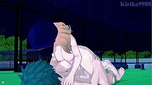 Watch camie and itsuka fuck izuku!