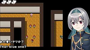 I’m hooked on playing Akari in machine trial with translated subtitles