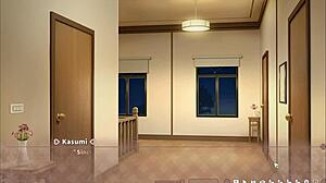 Summer Clover Harem Hentai Game Ep 8 Shows Teen Caught Half Naked