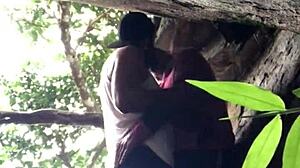 bareback pounding on the beach with wild amateurs