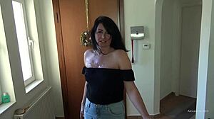 Damn! Stepbrother rams me hard in anal after a wild cum bash!