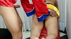 Latina With Big Ass Banged Doggy Until She Squirts Hard