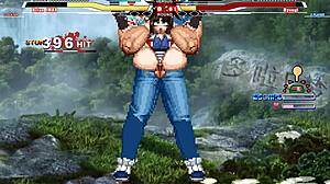 brian takes on ryougi shiki in a wild hentai clash