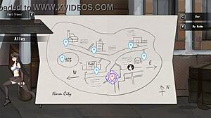 Cute lady engages in intense sex in dcity fantasy hentai game