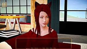 Boldly showing big ass and tits in homemade