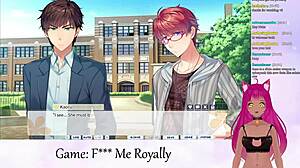 LewdNeko plays hentai game