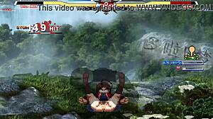 brian takes on ryougi shiki in a wild hentai clash