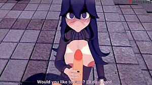 yo, hex maniac trainer banging in public, full pokemon fantasy pov! 🌀