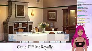 LewdNeko plays hentai game