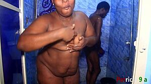 Bbw Patricia 9ja hardcore shower banging