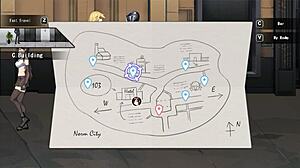 Cute lady engages in intense sex in dcity fantasy hentai game