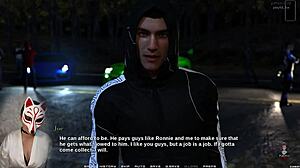 In this episode of Race of Life, characters engage in mutual masturbation with big tits