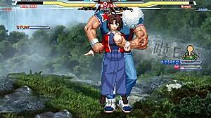 brian takes on ryougi shiki in a wild hentai clash