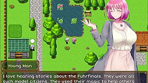 philana enters the witch's castle and discovers suspicious men for massage and sex